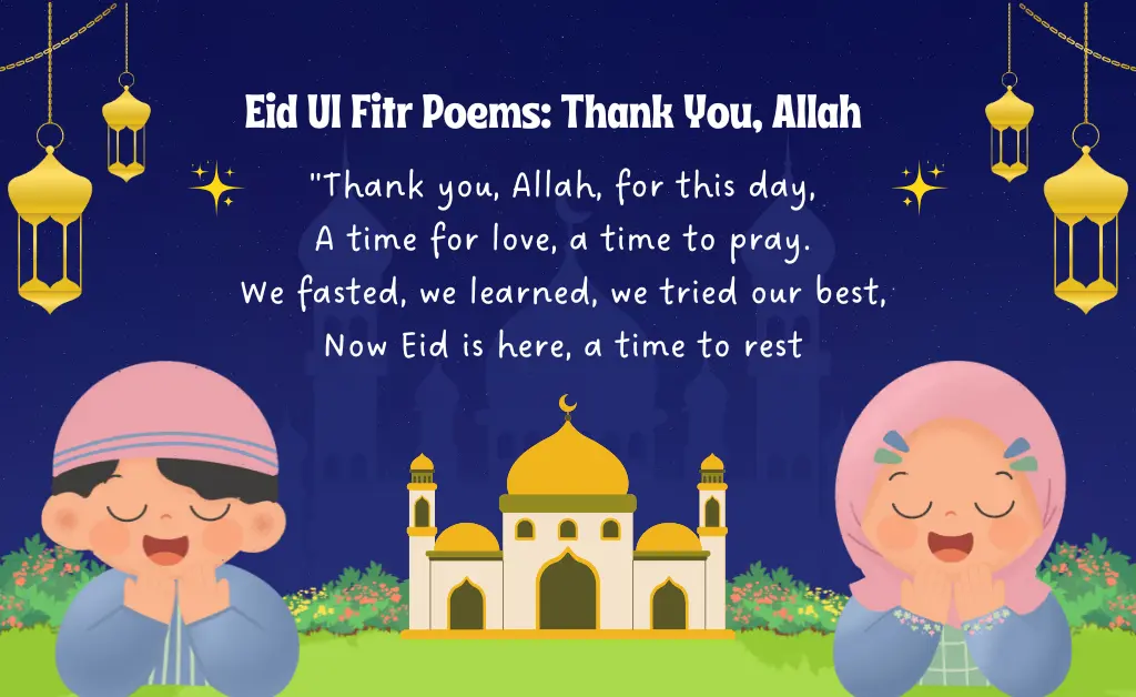 10+ Eid Ul Fitr Poems – Best of Luck Wishes Eid Ul Fitr Poems