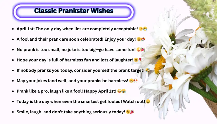 Classic Prankster Wishes