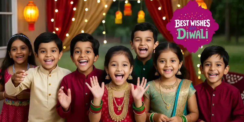 Diwali Wishes for Young Boys and Girls
