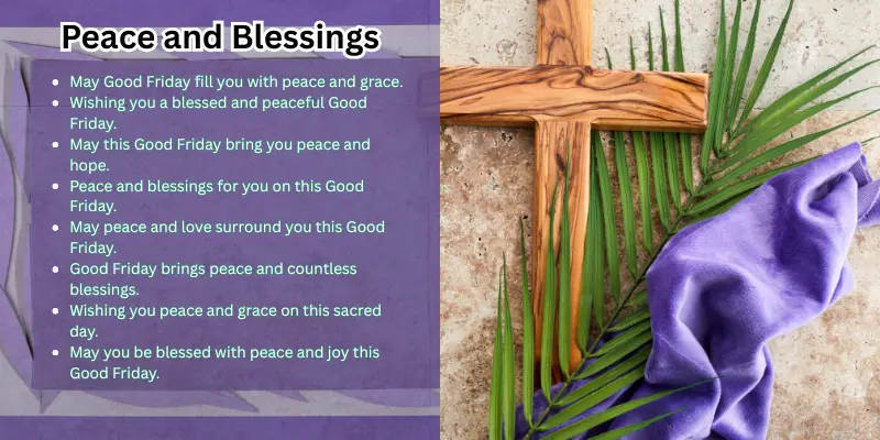 Happy Good Friday Wishes - A Day of Reflection and Blessings 1 Peace and Blessings