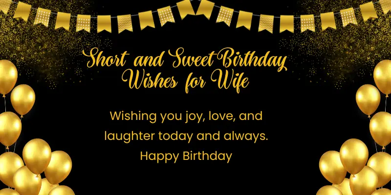Romantic Birthday Wishes For Wife - Best of Luck Wishes 6 Short and Sweet Birthday Wishes for Wife