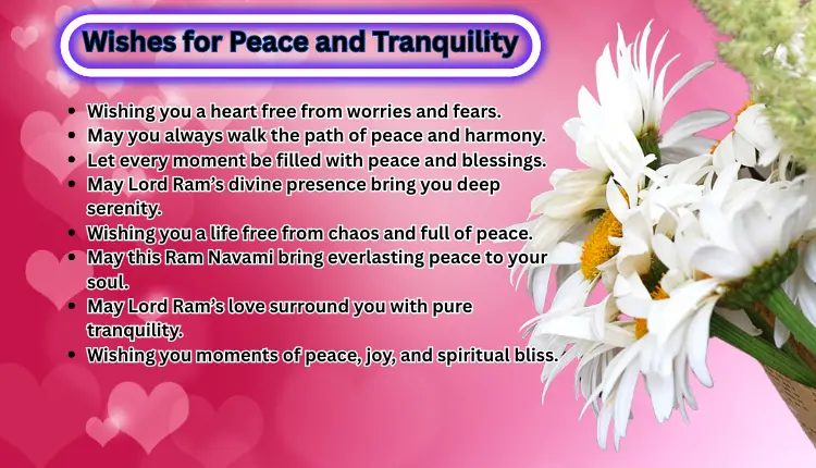 Happy Ram Navami Wishes in English - Best of Luck Wishes 2 Wishes for Peace and Tranquility