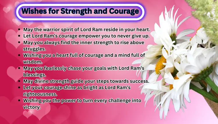 Happy Ram Navami Wishes in English - Best of Luck Wishes 1 Wishes for Strength and Courage